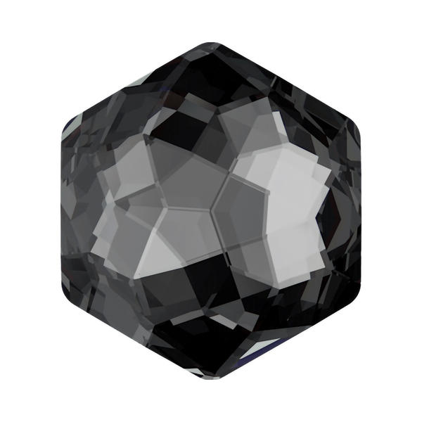 4683 Fantasy Hexagon 12*13,5mm Crystal Silver Night