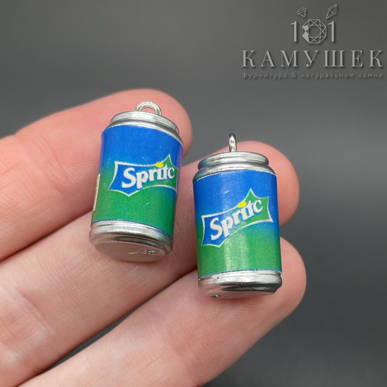 12*23,5мм Цвет серебро, Подвеска Sprite
