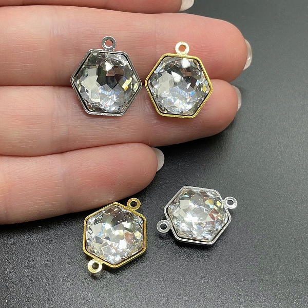 4683 Fantasy Hexagon 12*13,5mm Crystal F