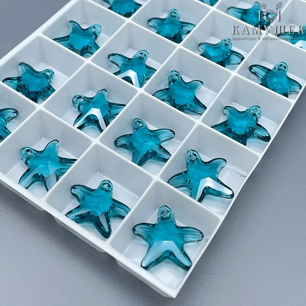 6721 Starfish Pendant 16 mm Indicolite